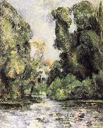Paul Cezanne, of water and leaves